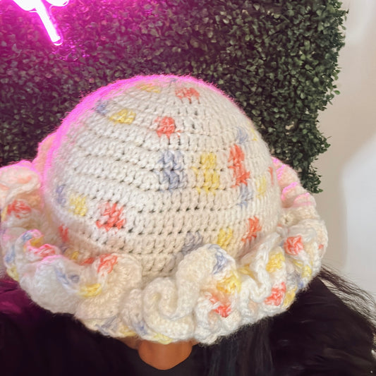 Ruffle Bucket Hat