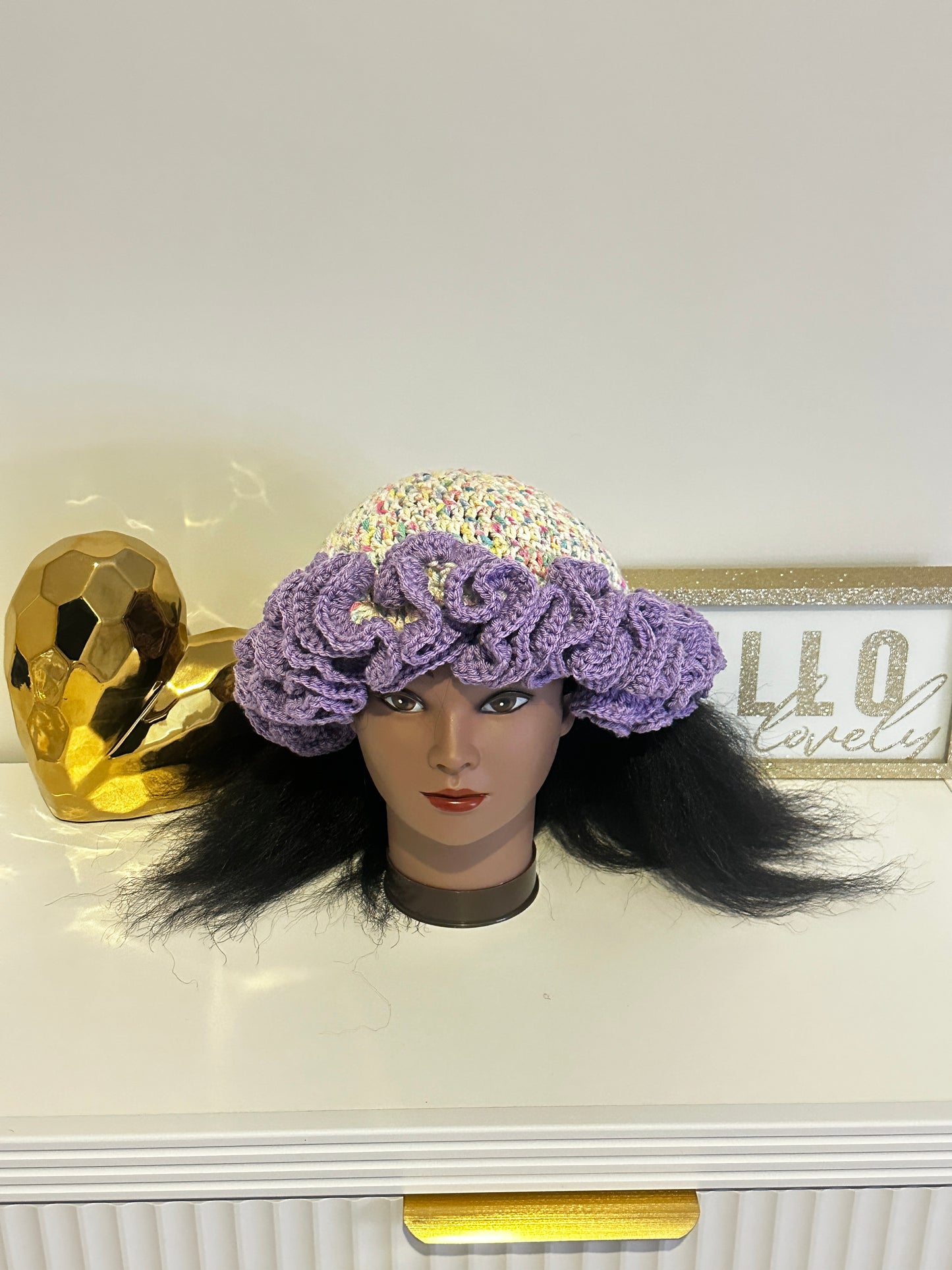 Ruffle Bucket Hat