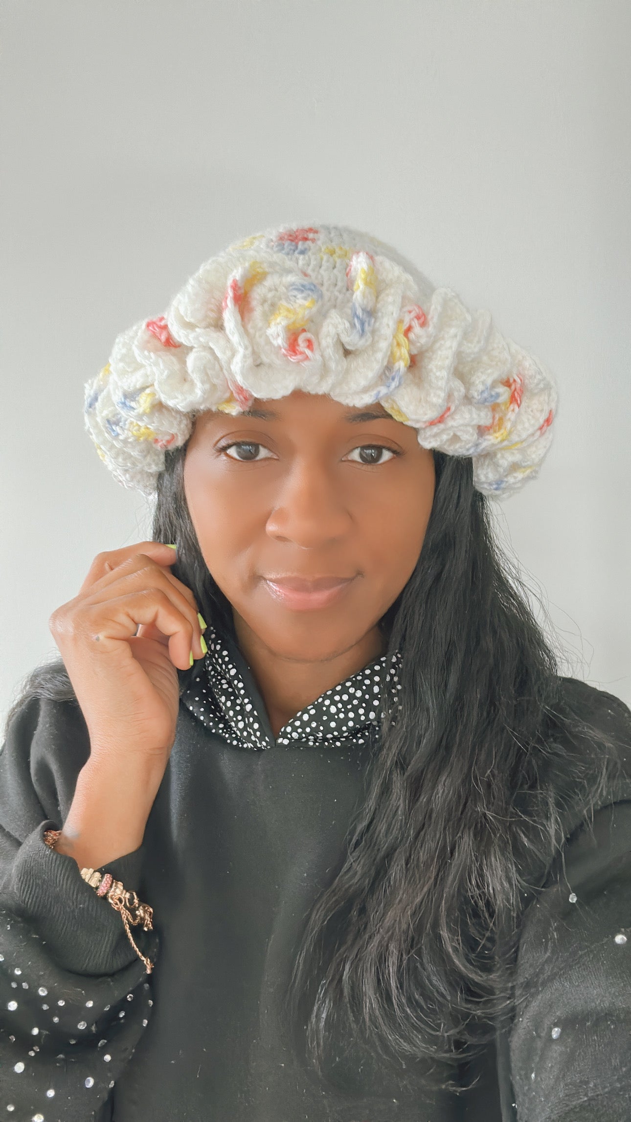 Ruffle Bucket Hat